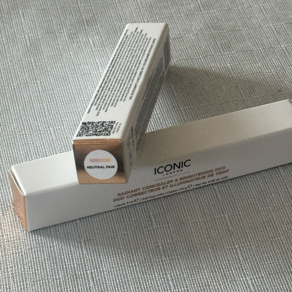 ICONIC London Radiant Concealer & Brightening Duo – Neutral Fair (New)
